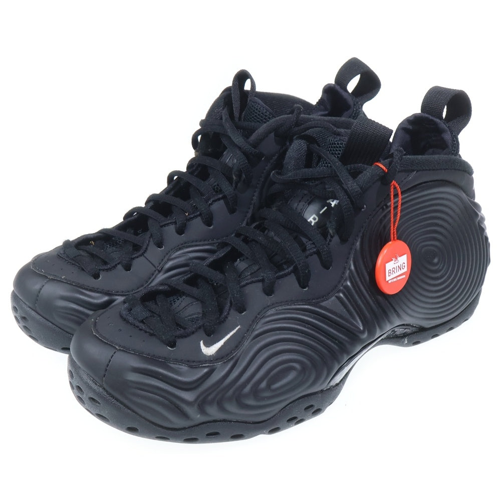 NIKE(ナイキ) ×COMME des GARCONS Air Foamposite One コムデギャルソン エア フォームポジット ワン ローカットスニーカー ブラック US7/25cm DJ7952-001