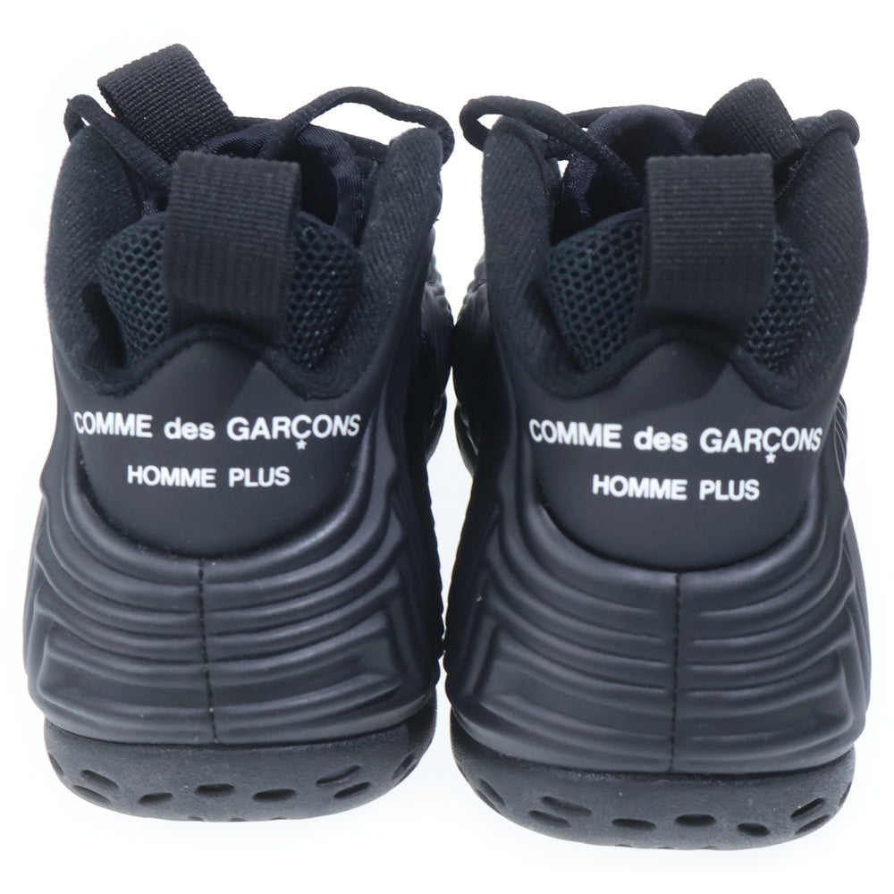 NIKE(ナイキ) ×COMME des GARCONS Air Foamposite One コムデギャルソン エア フォームポジット ワン ローカットスニーカー ブラック US7/25cm DJ7952-001