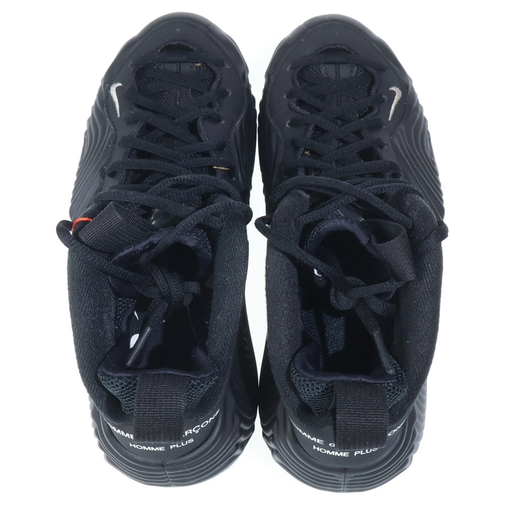 NIKE(ナイキ) ×COMME des GARCONS Air Foamposite One コムデギャルソン エア フォームポジット ワン ローカットスニーカー ブラック US7/25cm DJ7952-001