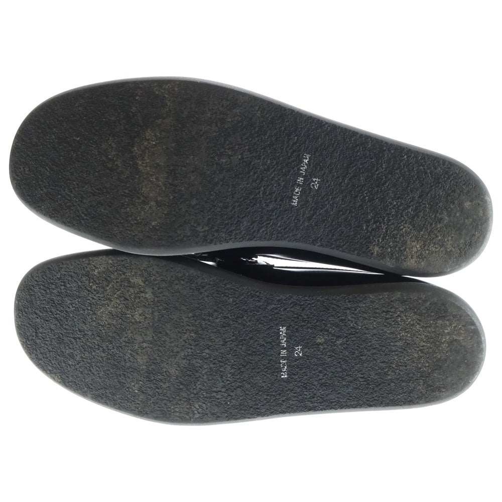 tricot COMME des GARCONS(トリコ コム デ ギャルソン) レザーコインローファー ローカットシューズ レディース ブラック TH-K103