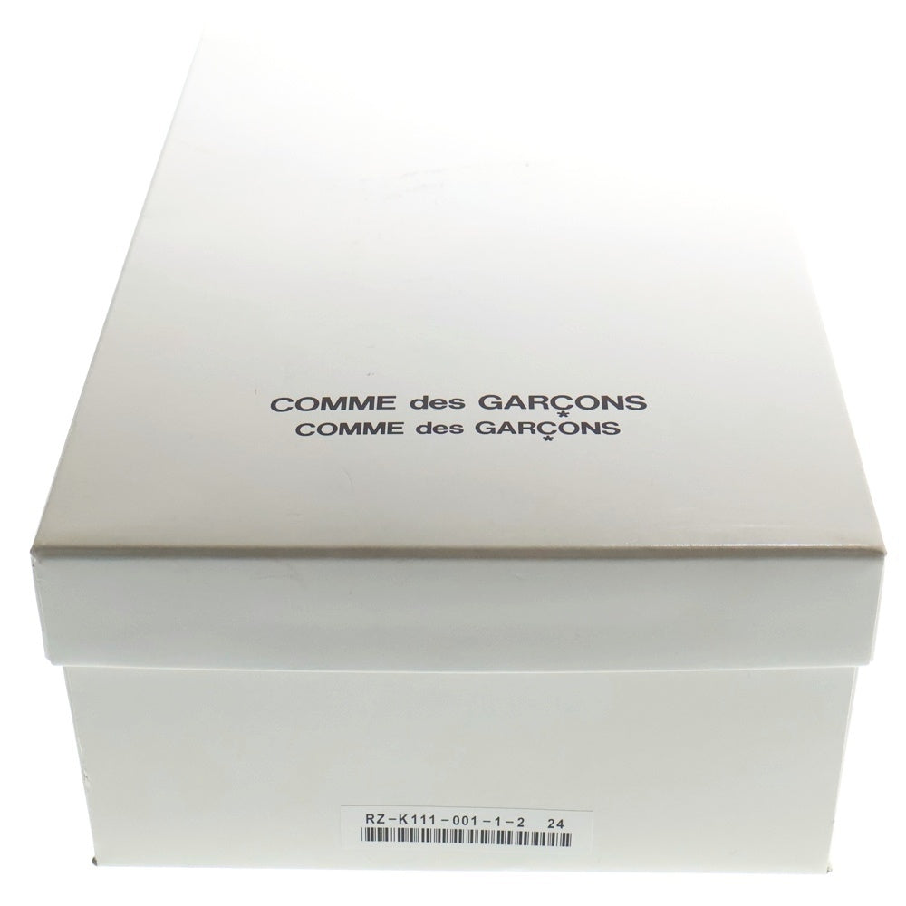 COMME des GARCONS(コムデギャルソン) ラウンドトゥ レザードレスシューズ レディース ブラック RZ-K111