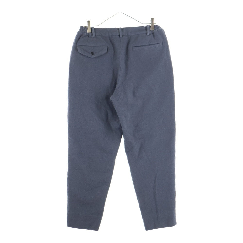 COMME des GARCONS HOMME DEUX(コムデギャルソン オムドゥ) 20AW AD2020 縮絨ウールトラウザー ジップフライスラックス グレー DF-P041