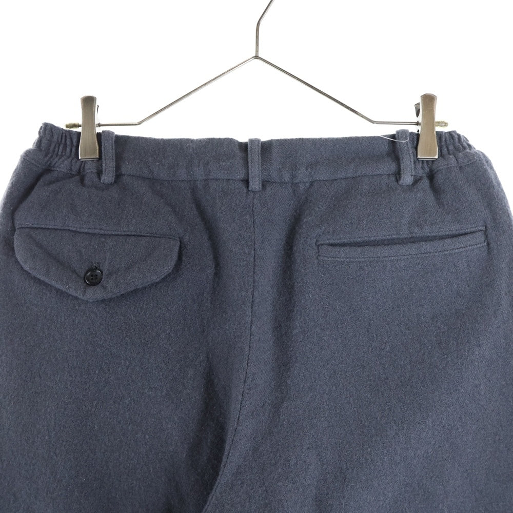 COMME des GARCONS HOMME DEUX(コムデギャルソン オムドゥ) 20AW AD2020 縮絨ウールトラウザー ジップフライスラックス グレー DF-P041