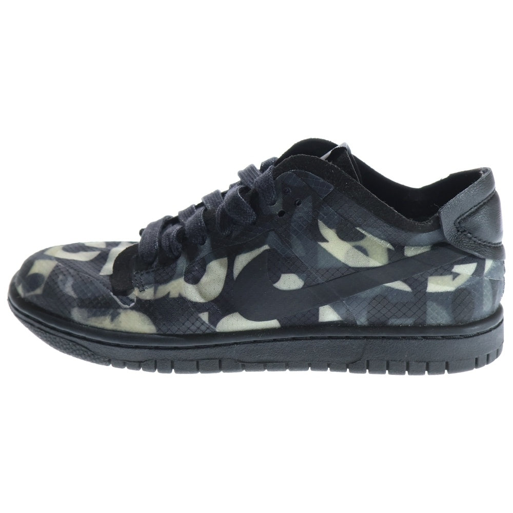 NIKE(ナイキ) ×COMME DES GARCONS DUNK LOW WMNS コムデギャルソン ダンク ウィメンズ ローカットスニーカー レディース ブラック US7/24cm CZ2675-001