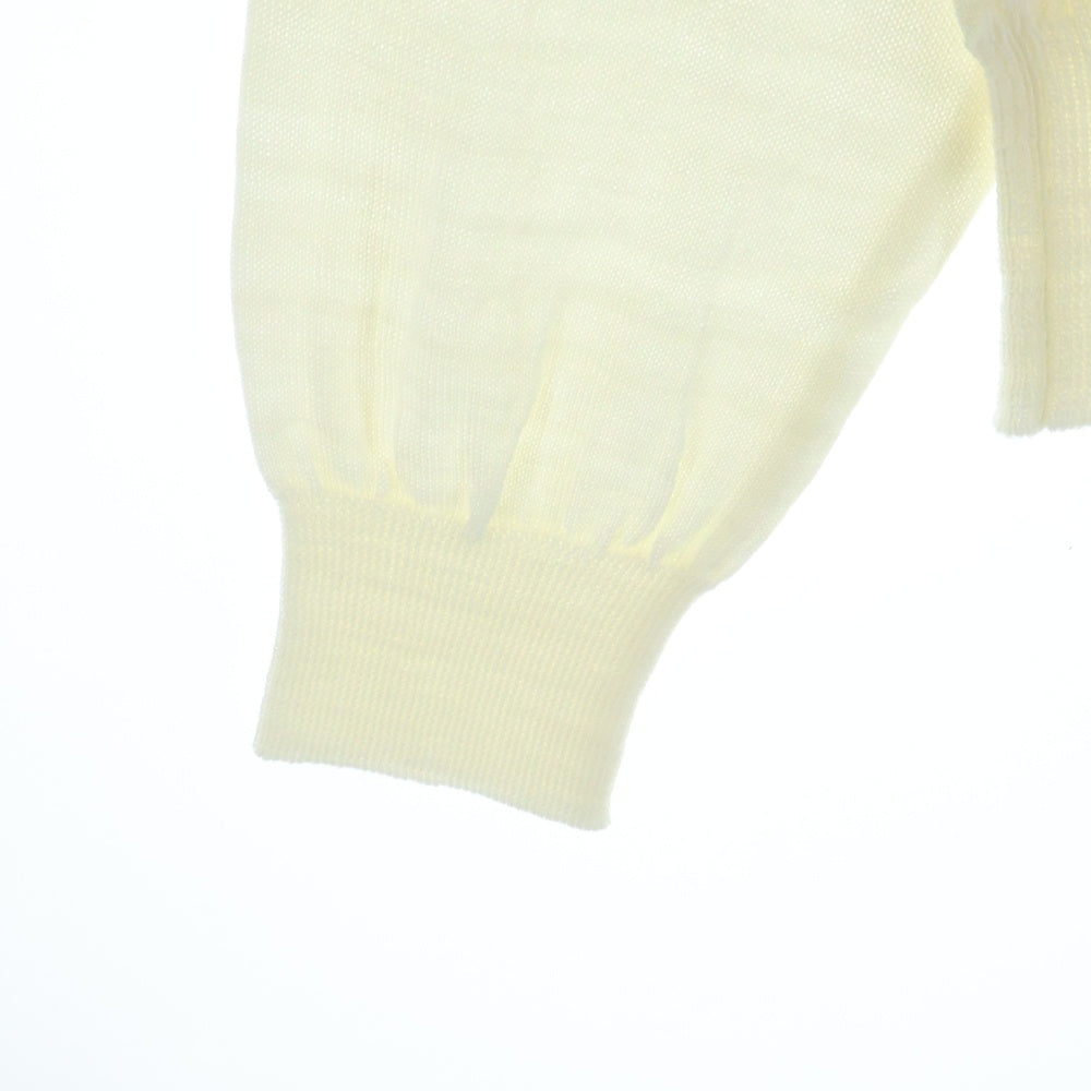 COMME DES GARCONS GIRL(コムデギャルソンガール) 23AW AD2023 ハートモチーフ ウールニットカーディガン レディース アイボリー NL-N006