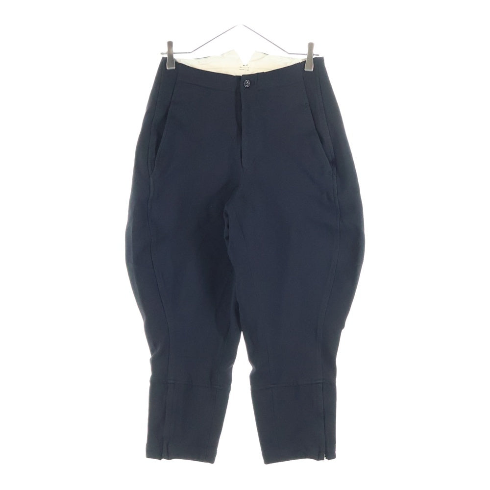 COMME des GARCONS COMME des GARCONS(コムデギャルソンコムデギャルソン) 23AW AD2023 ジップスリット テーパードスラックス バルーンパンツ レディース ブラック RL-P005
