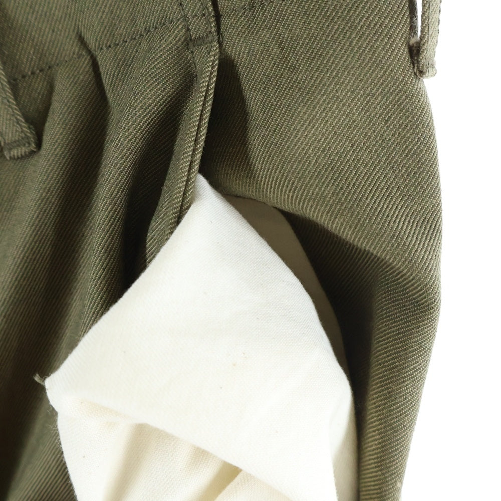 COMME des GARCONS HOMME(コムデギャルソンオム) 22AW AD2022 アジャスター付 カーゴパンツ カーキ HJ-P016