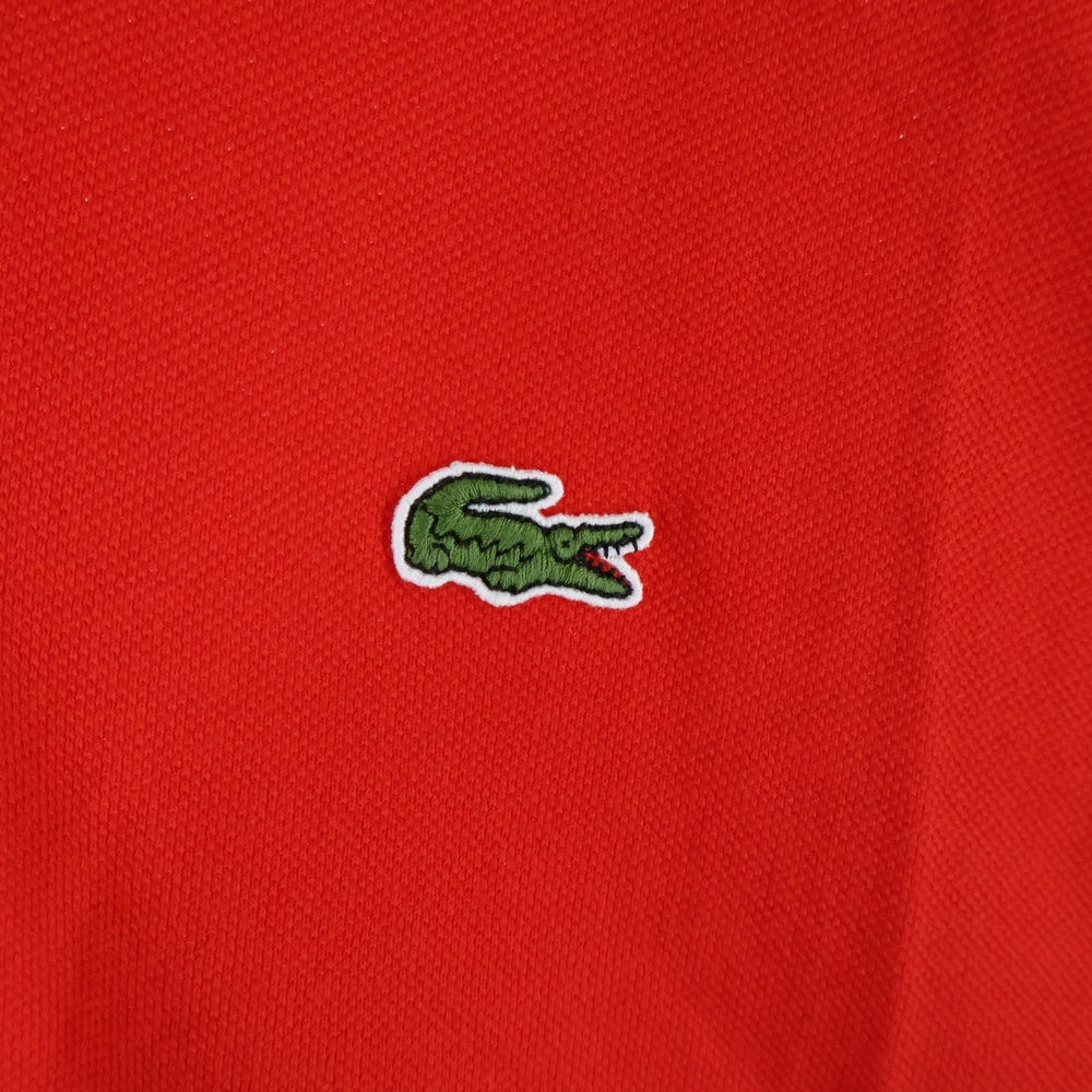 COMME des GARCONS SHIRT(コムデギャルソンシャツ) ×LACOSTE ラコステ フロント刺繍 ショートスリーブ ポロシャツ レッド FL-T003