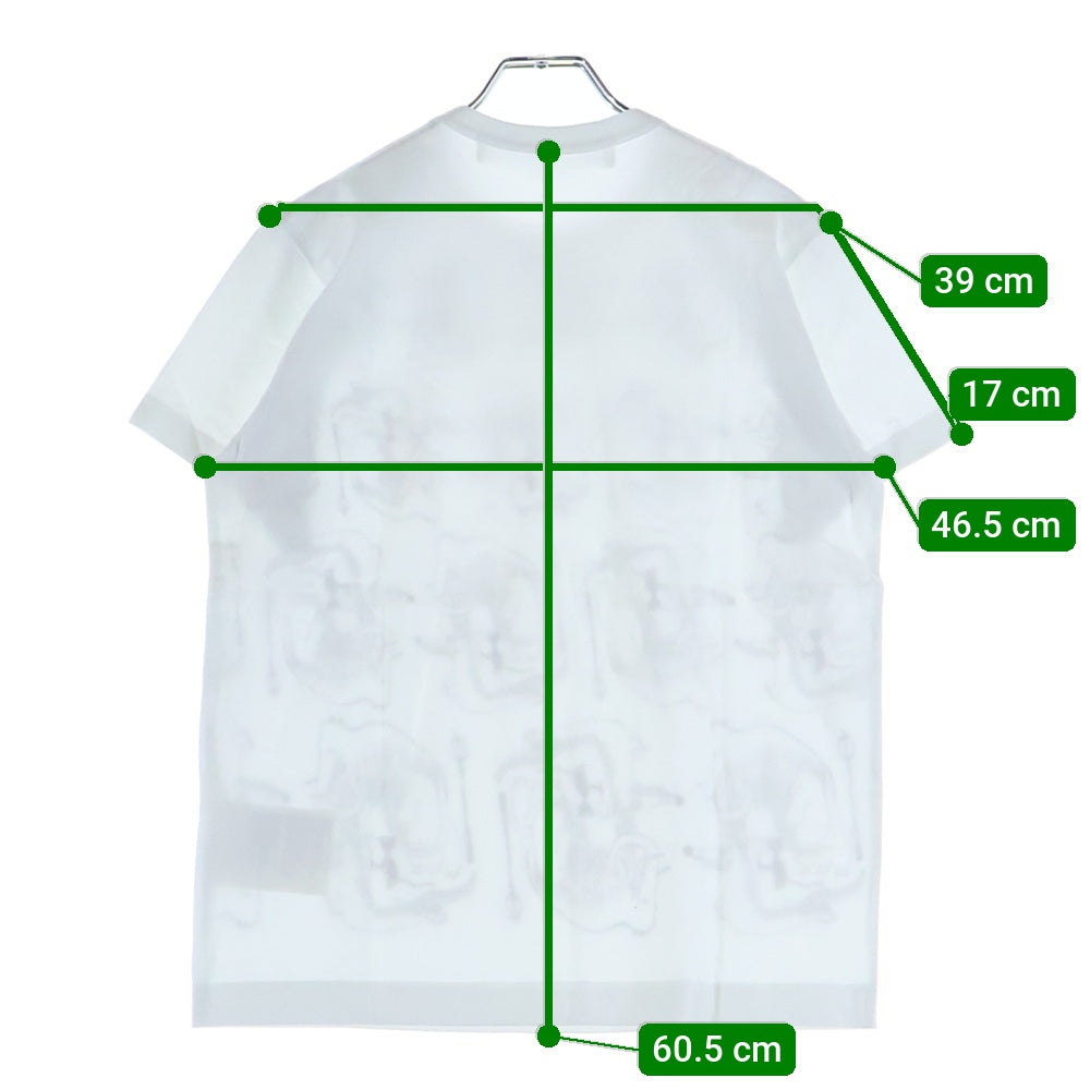 TAO COMME des GARCONS(タオコムデギャルソン) 25SS AD2024 ×TOVE JANSSON SNOKE トーベヤンソン スノーク クルーネック半袖Tシャツ カットソー ホワイト TO-T009