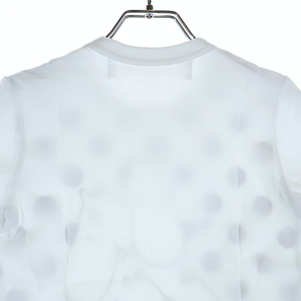 TAO COMME des GARCONS(タオコムデギャルソン) 25SS AD2024 ×TOVE JANSSON トーベヤンソン ドット柄 クルーネック半袖Tシャツ カットソー キッズ ホワイト/ブルー TO-T012