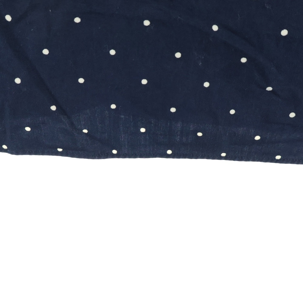 COMME des GARCONS HOMME(コムデギャルソンオム) 90S 銀タグ ドット 長袖 シャツ ネイビー