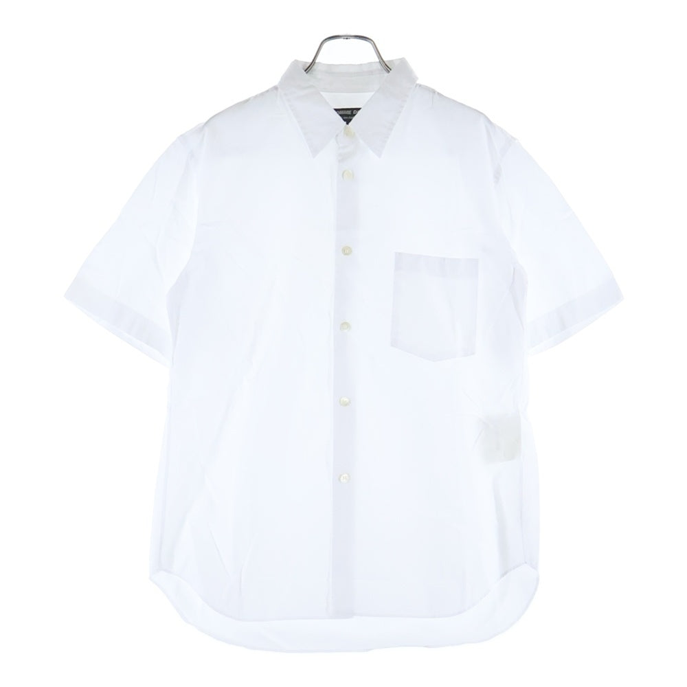 COMME des GARCONS HOMME DEUX(コムデギャルソン オムドゥ) AD2019 半袖ボタンシャツ ホワイト DZ-B517