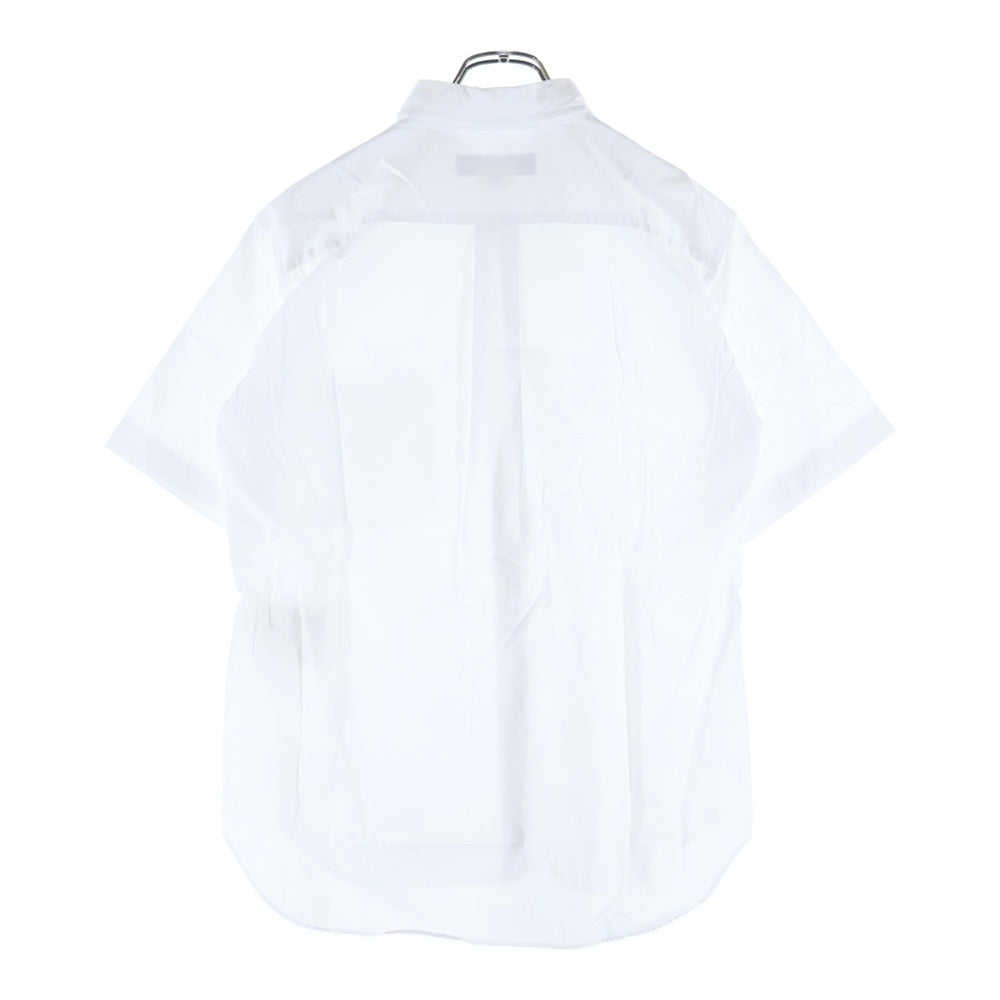 COMME des GARCONS HOMME DEUX(コムデギャルソン オムドゥ) AD2019 半袖ボタンシャツ ホワイト DZ-B517