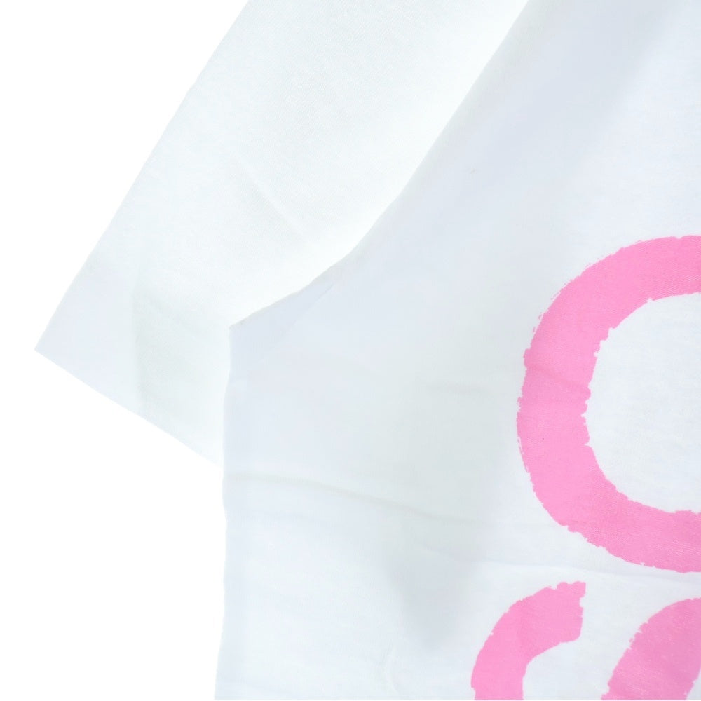 COMME des GARCONS(コムデギャルソン) 24AW AD2024 フロントロゴ クルーネック半袖Tシャツ カットソー ホワイト ON-T112