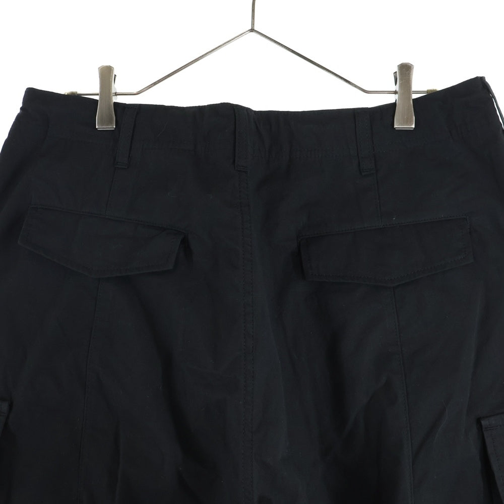 COMME des GARCONS HOMME(コムデギャルソンオム) 25SS AD2025 コンパクトウェザー ワイドカーゴパンツ ブラック HO-P011