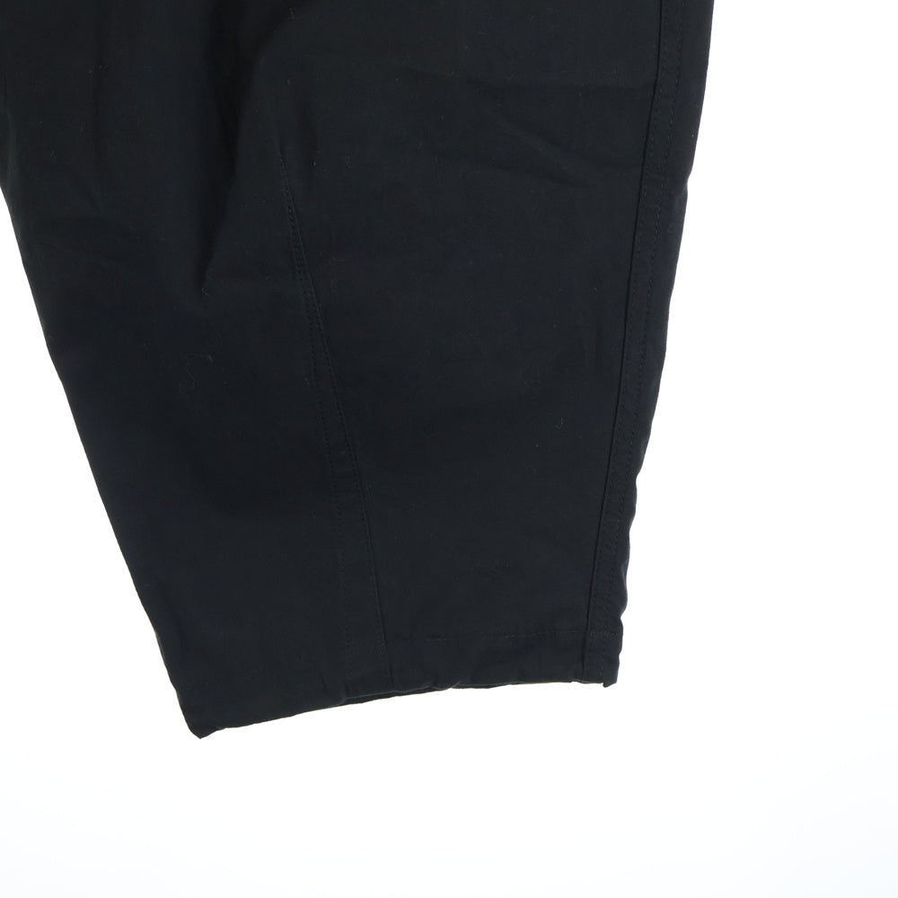 COMME des GARCONS HOMME(コムデギャルソンオム) 25SS AD2025 コンパクトウェザー ワイドカーゴパンツ ブラック HO-P011