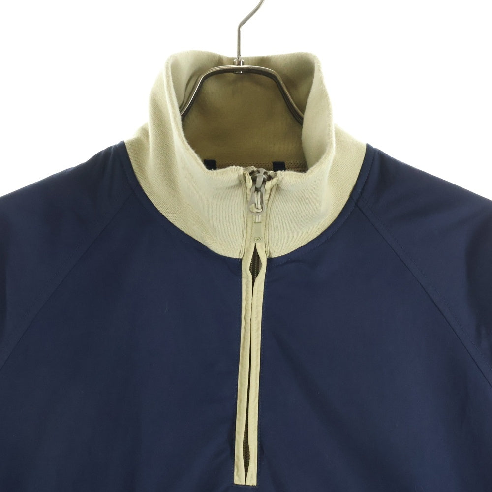 DAIWA PIER39(ダイワ ピアサーティナイン) 24SS TECH HALFZIP STAND JACKET テック ハーフジップ スタンドジャケット ベージュ/ブラック BJ-31024