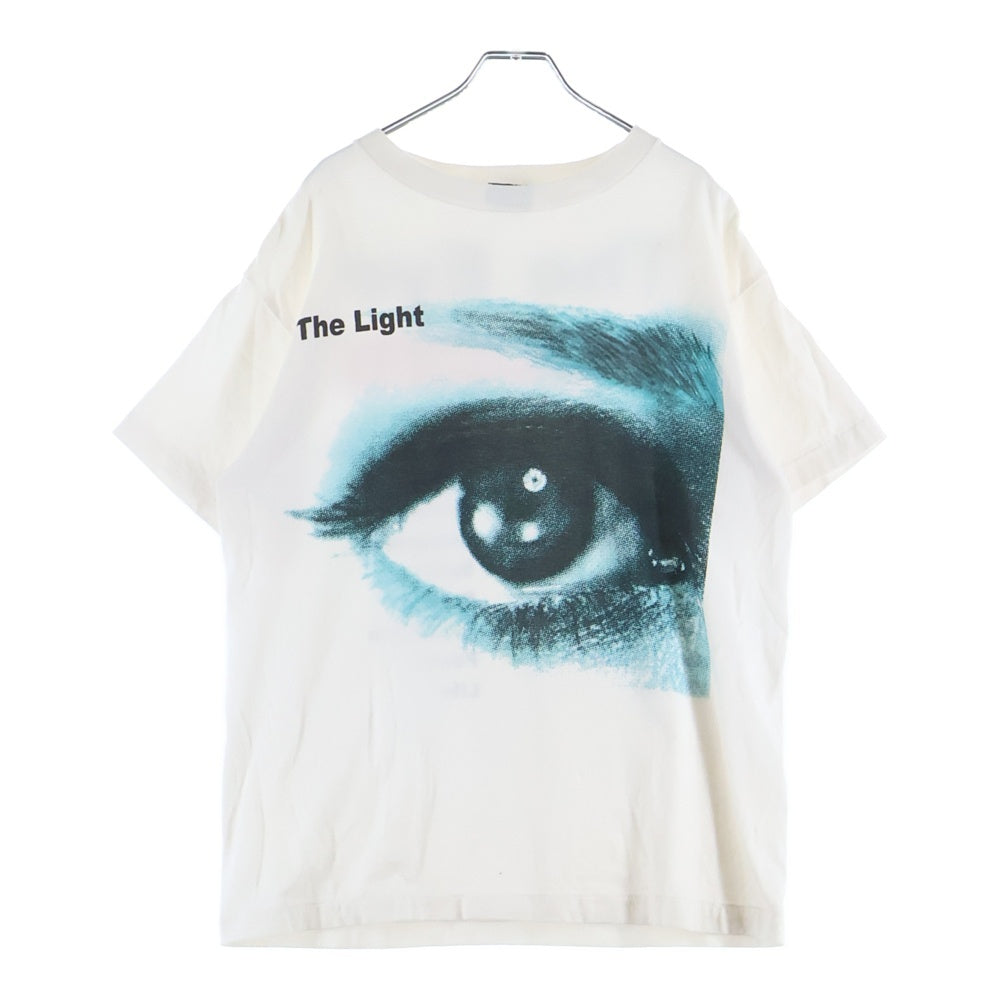SAINT MICHAEL(セントマイケル) 21SS SS TEE EYE アイプリント クルーネック半袖Tシャツ カットソー ホワイト SM-S21-0000-003