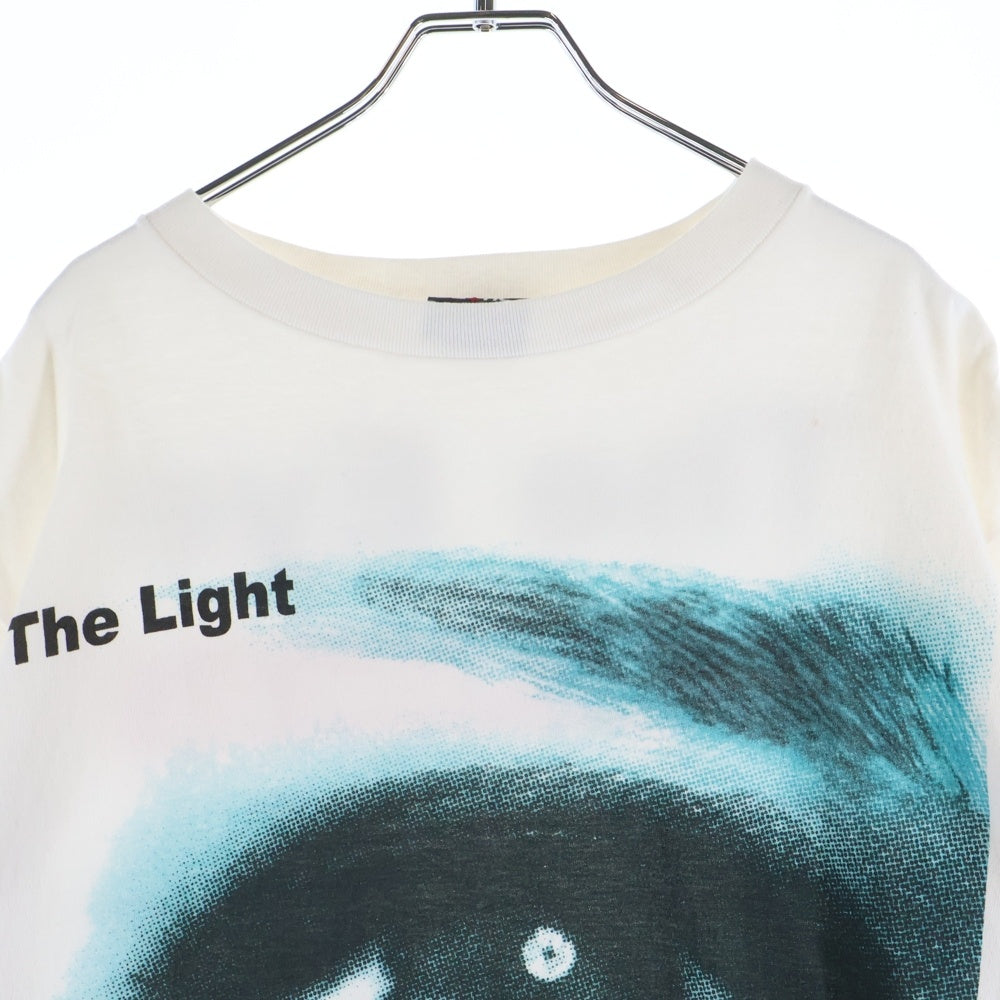 SAINT MICHAEL(セントマイケル) 21SS SS TEE EYE アイプリント クルーネック半袖Tシャツ カットソー ホワイト SM-S21-0000-003