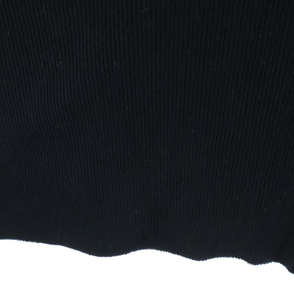 N/07(エヌゼロナナ) MINIMAL TANK TOP ミネラルタンクトップ ノースリーブカットソー ブラック 01T-CT003