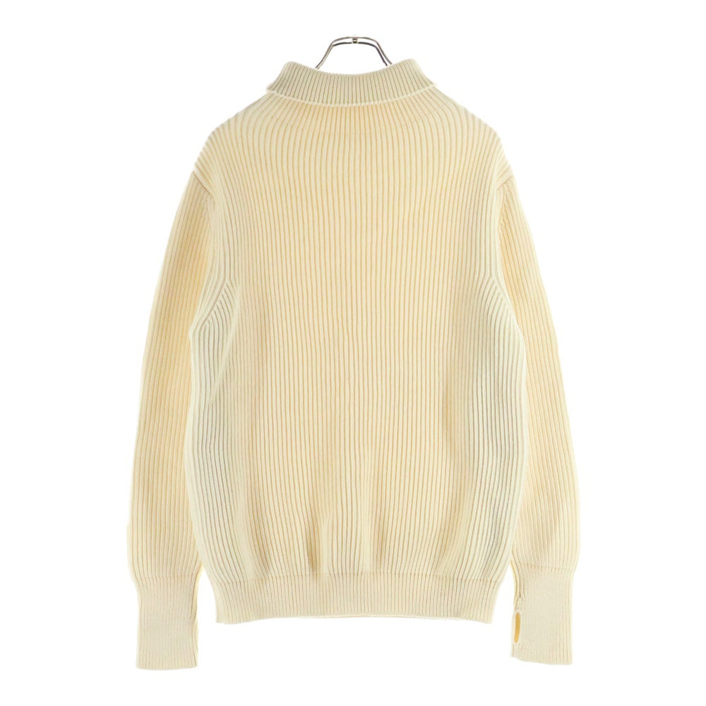 ANDERSEN-ANDERSEN(アンデルセン-アンデルセン) ウール タートルネック ハイゲージ ニット セーター ホワイト