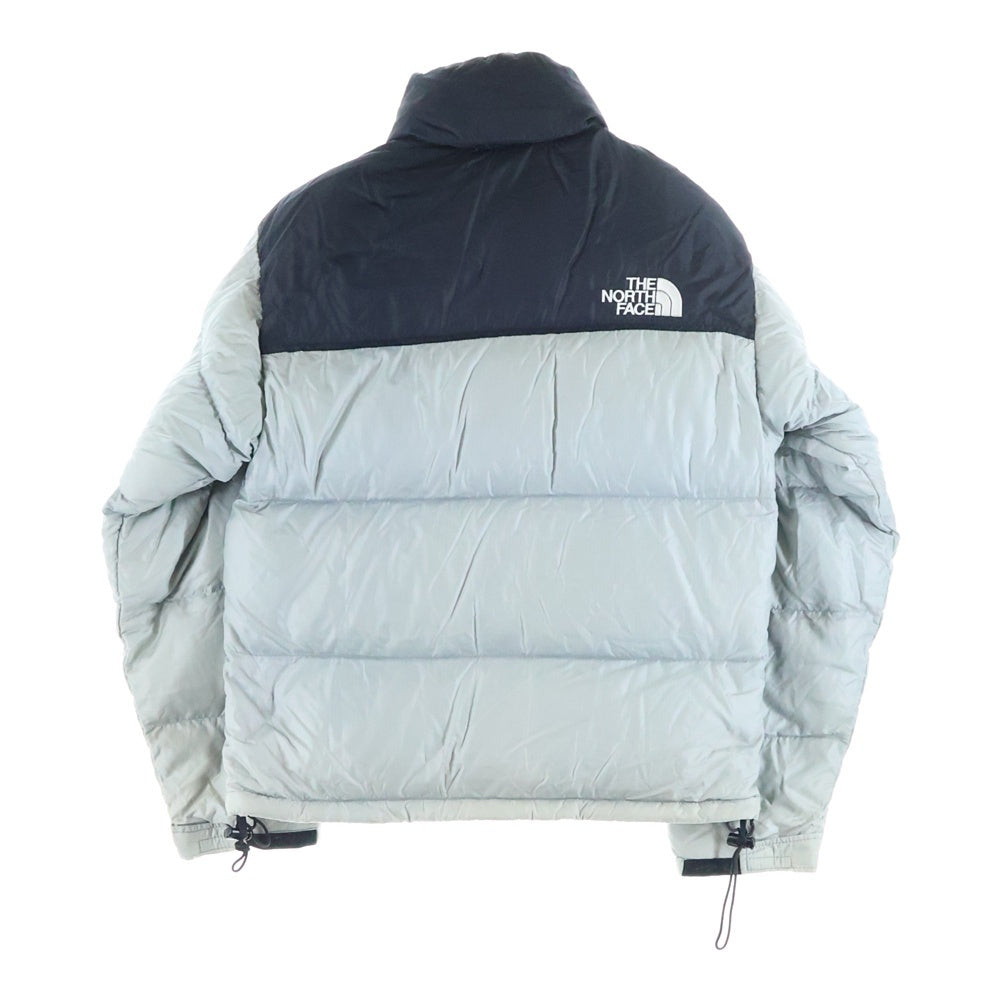 THE NORTH FACE(ザノースフェイス) NUPTSE ヌプシ ジップアップダウンジャケット グレー/ブラック