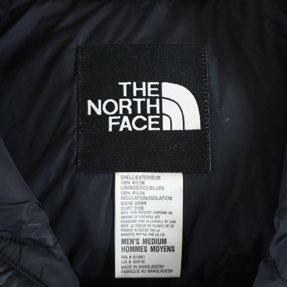 THE NORTH FACE(ザノースフェイス) NUPTSE ヌプシ ジップアップダウンジャケット ブラック