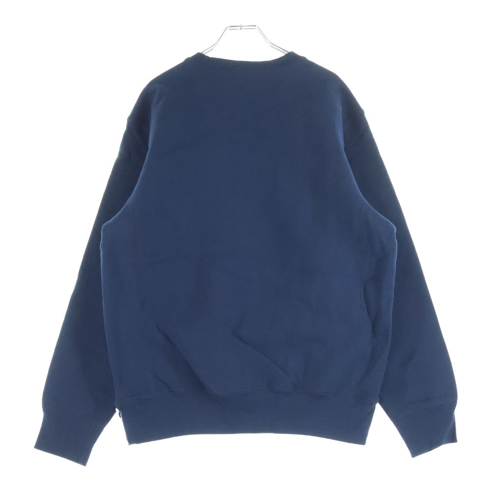 SUPREME(シュプリーム) 18AW Box Logo Crewneck ボックス ロゴ クルーネックスウェットトレーナー ネイビー