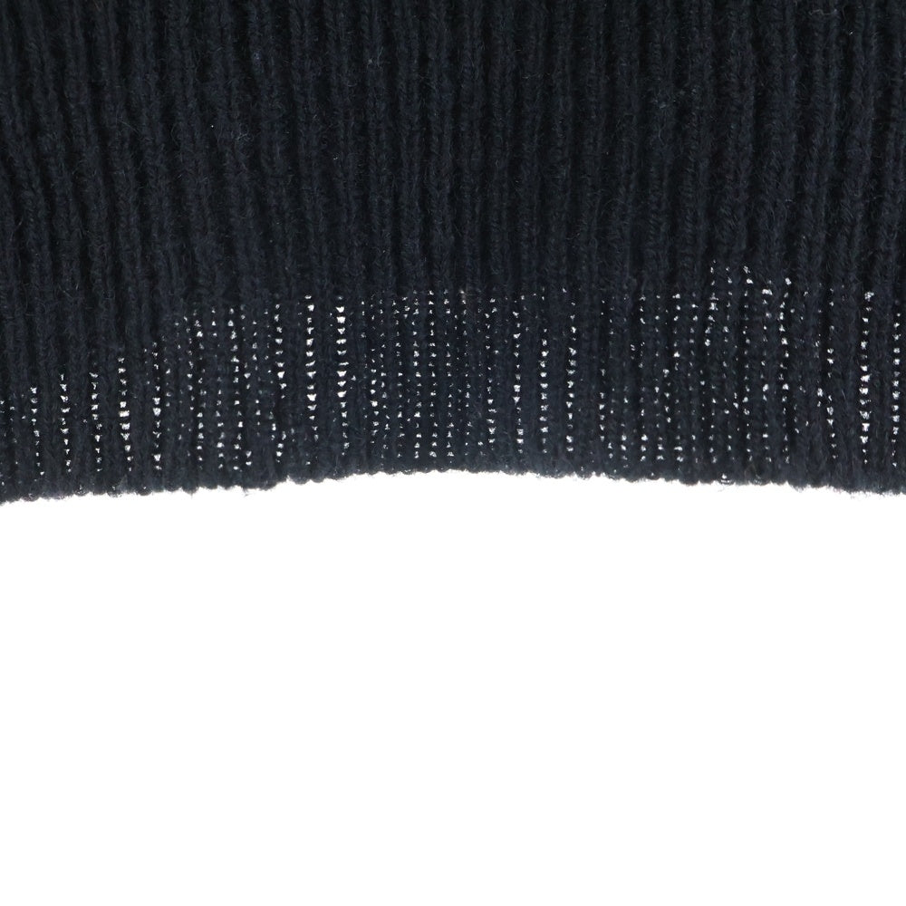 John UNDERCOVER(ジョン アンダーカバー) バイカラーデザイン ウールニット セーター ネイビー/ブラック JUN4902