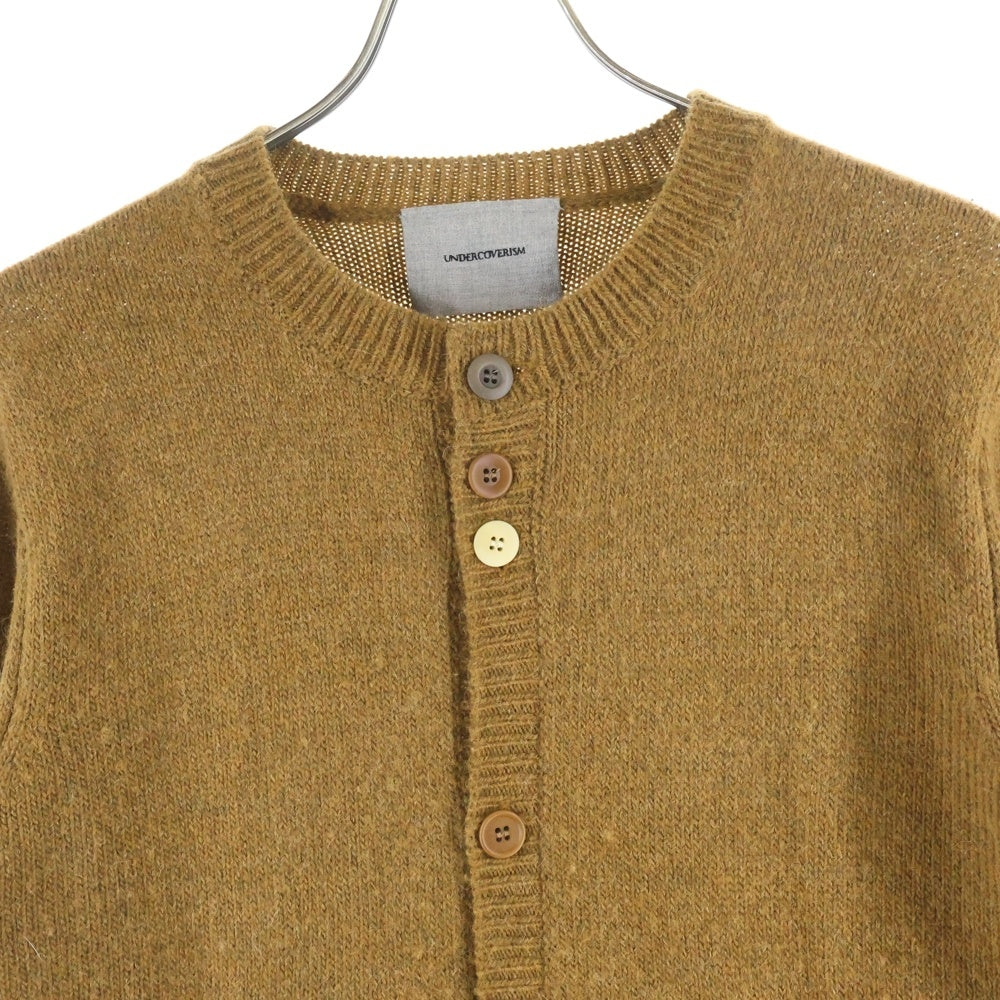 UNDERCOVERISM(アンダーカバイズム) 13AW マルチボタン アルパカ混カーディガン ブラウン L4908