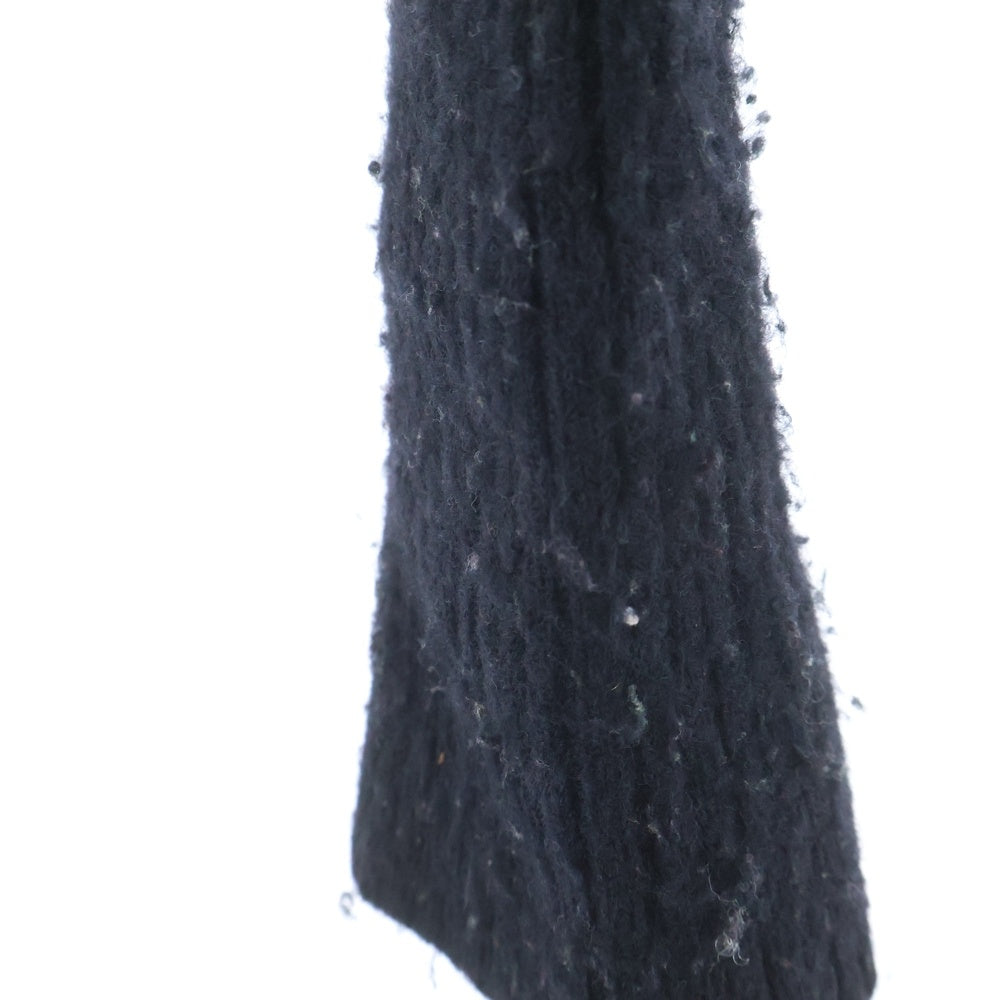 L.G.B.(ルグランブルー) PARKA LE-B ディアスキン ボアライナー レザー ジップアップパーカー ブラック レディース