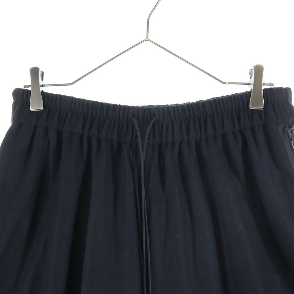 Y-3(ワイスリー) WOOL FLANNEL SKORT サイドジップ ウールフランネルスカート ブラック レディース HB3357