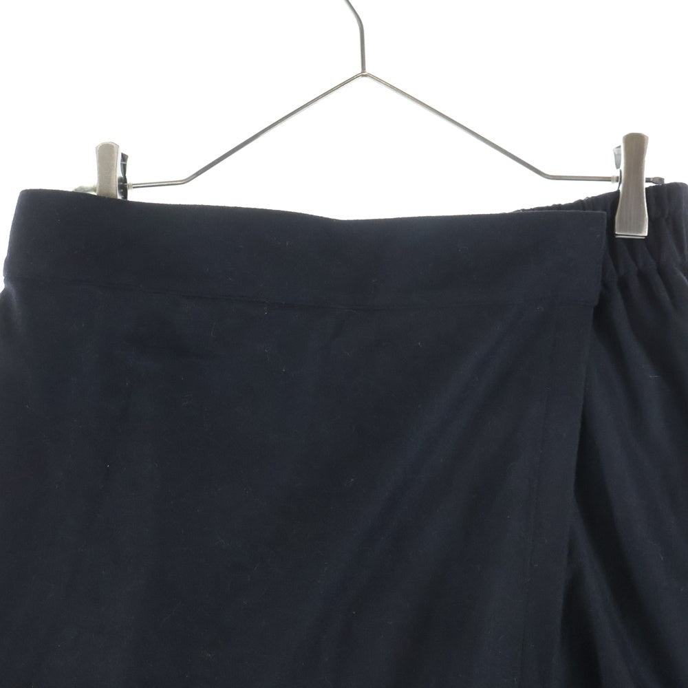 Y-3(ワイスリー) WOOL FLANNEL SKORT サイドジップ ウールフランネルスカート ブラック レディース HB3357