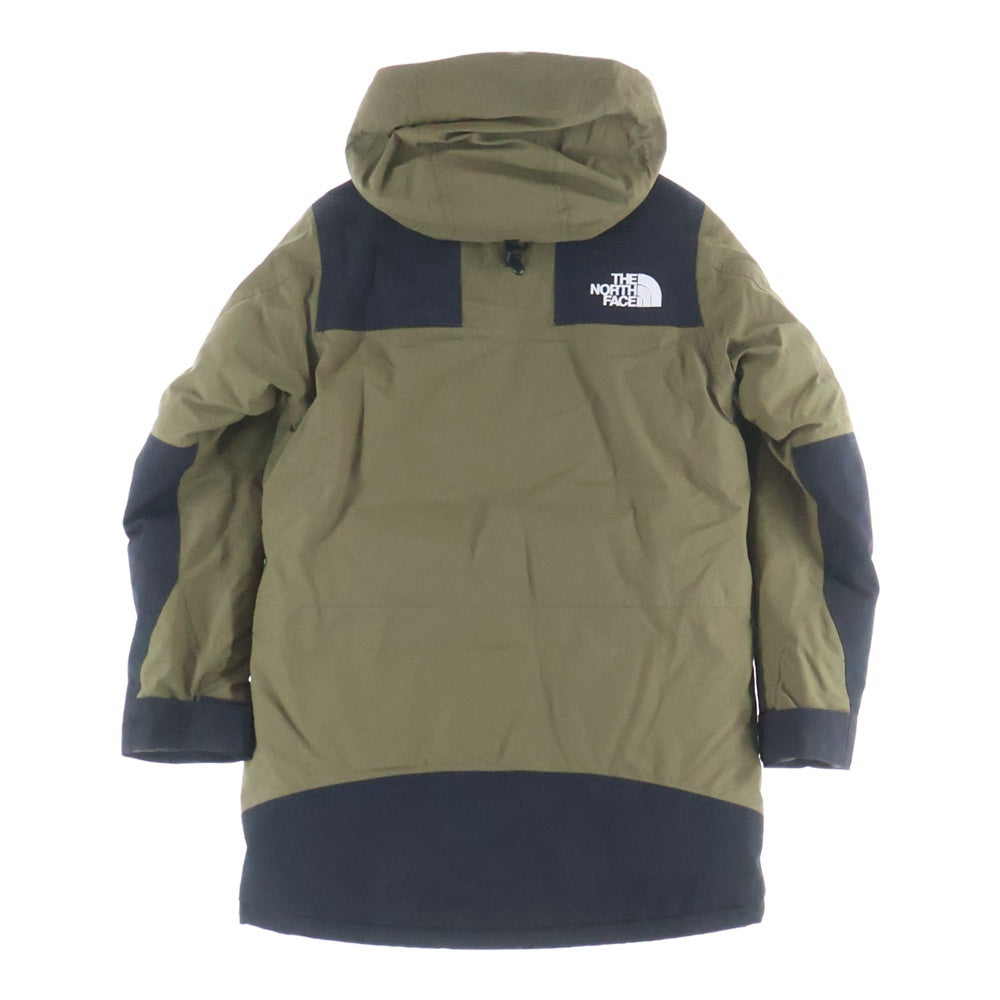 THE NORTH FACE(ザノースフェイス) MOUNTAIN DOUN JACKET マウンテンダウンジャケット ジップアップ ゴアテックス ダウンコート カーキ ND91835