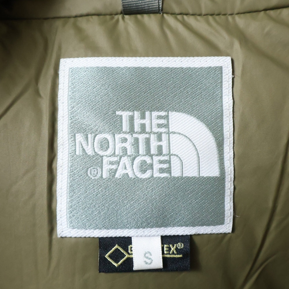 THE NORTH FACE(ザノースフェイス) MOUNTAIN DOUN JACKET マウンテンダウンジャケット ジップアップ ゴアテックス ダウンコート カーキ ND91835