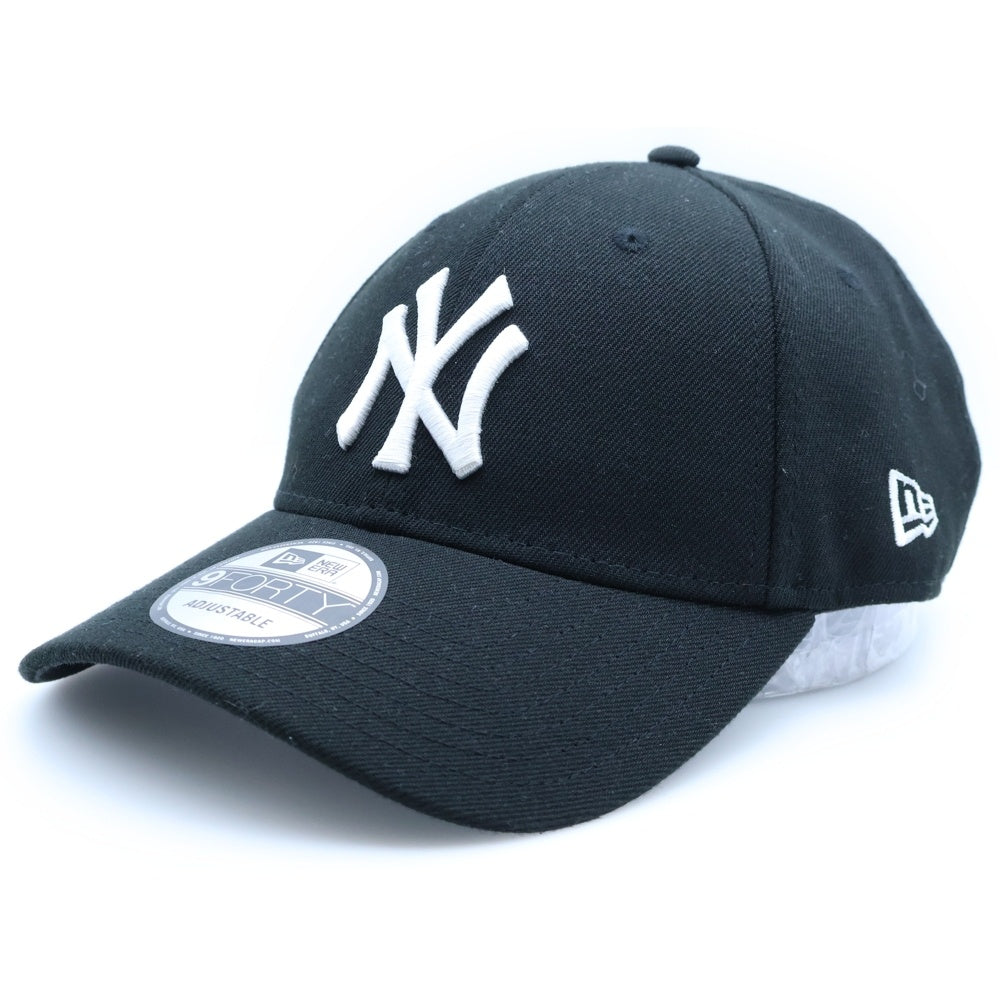 NEW ERA(ニューエラ) 9FORTY New York Yankees ニューヨーク ヤンキース 6パネル ベースボールキャップ 帽子 ブラック