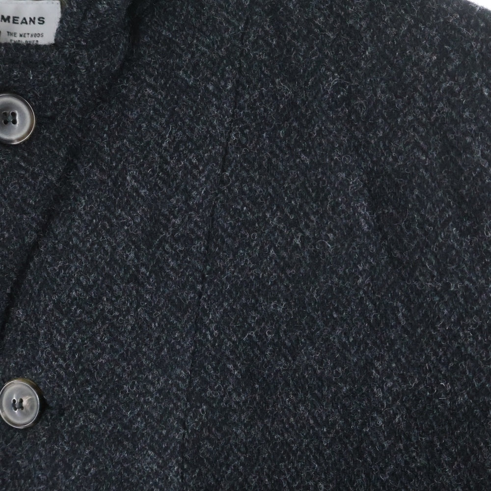 NO BRAND(ノーブランド) ENDS and MEANS エンズ アンド ミーンズ Hunting Wool Jacket ハンティング ウールジャケット グレー