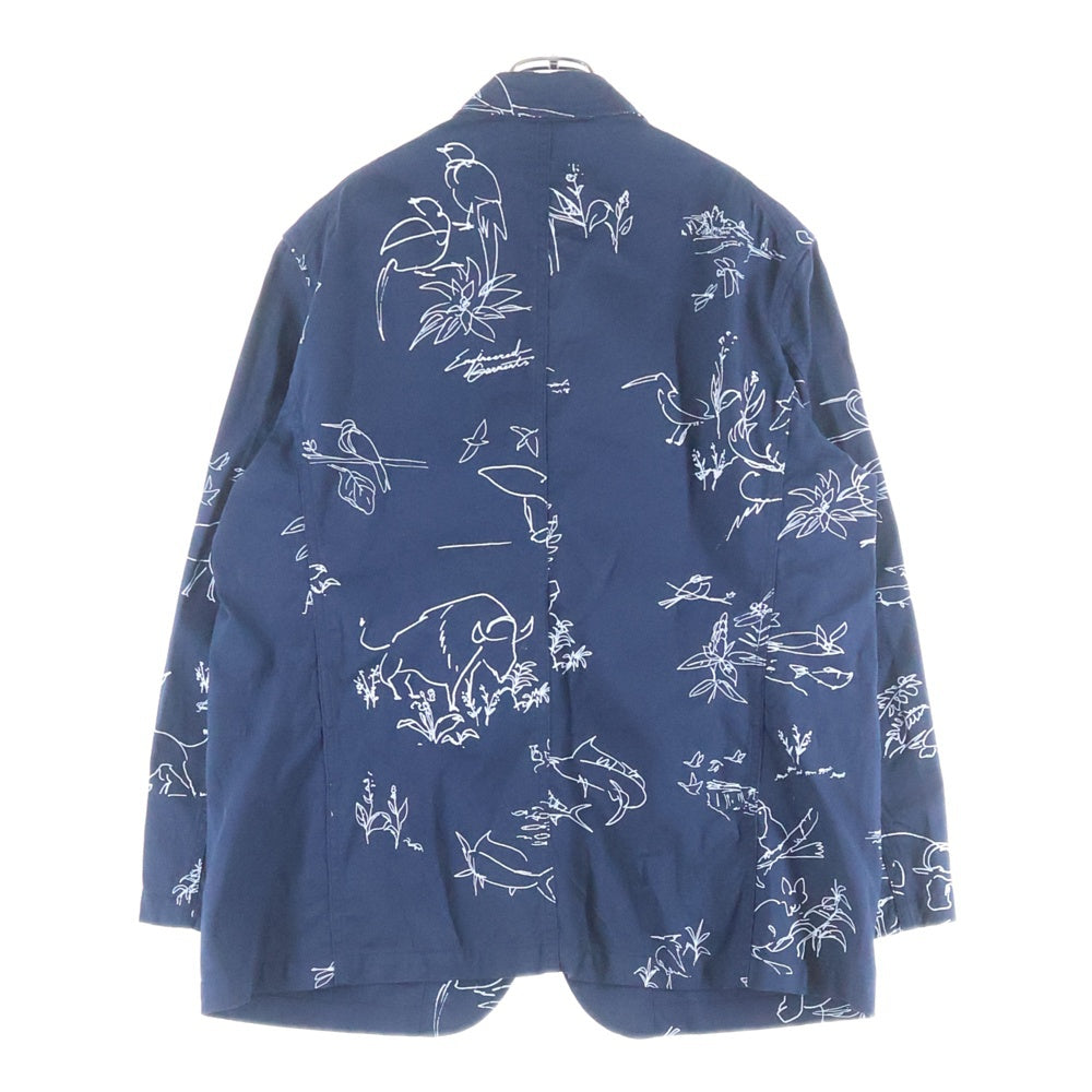 Engineered Garments(エンジニアド ガーメンツ) Tailored Jacket テーラードジャケット 柄物 ネイビー