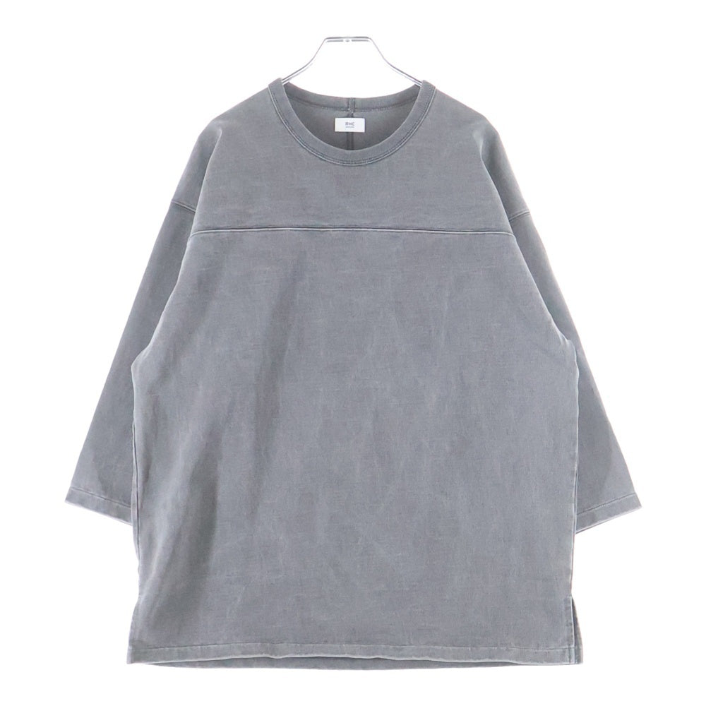 RHC Ron Herman(アールエイチシー ロンハーマン) スウェット ハーフスリーブ クルーネックTシャツ カットソー ブラック 3920900003