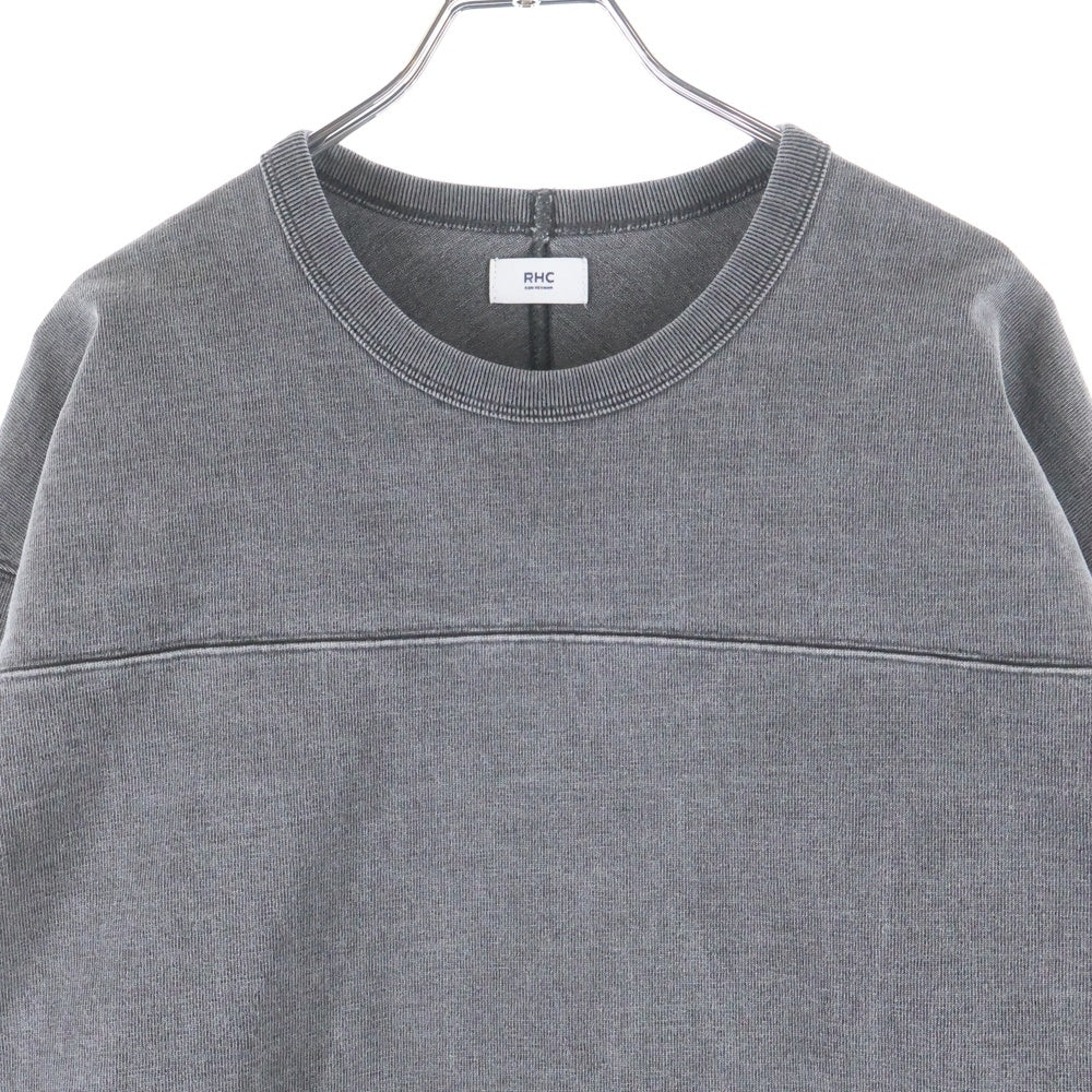 RHC Ron Herman(アールエイチシー ロンハーマン) スウェット ハーフスリーブ クルーネックTシャツ カットソー ブラック 3920900003