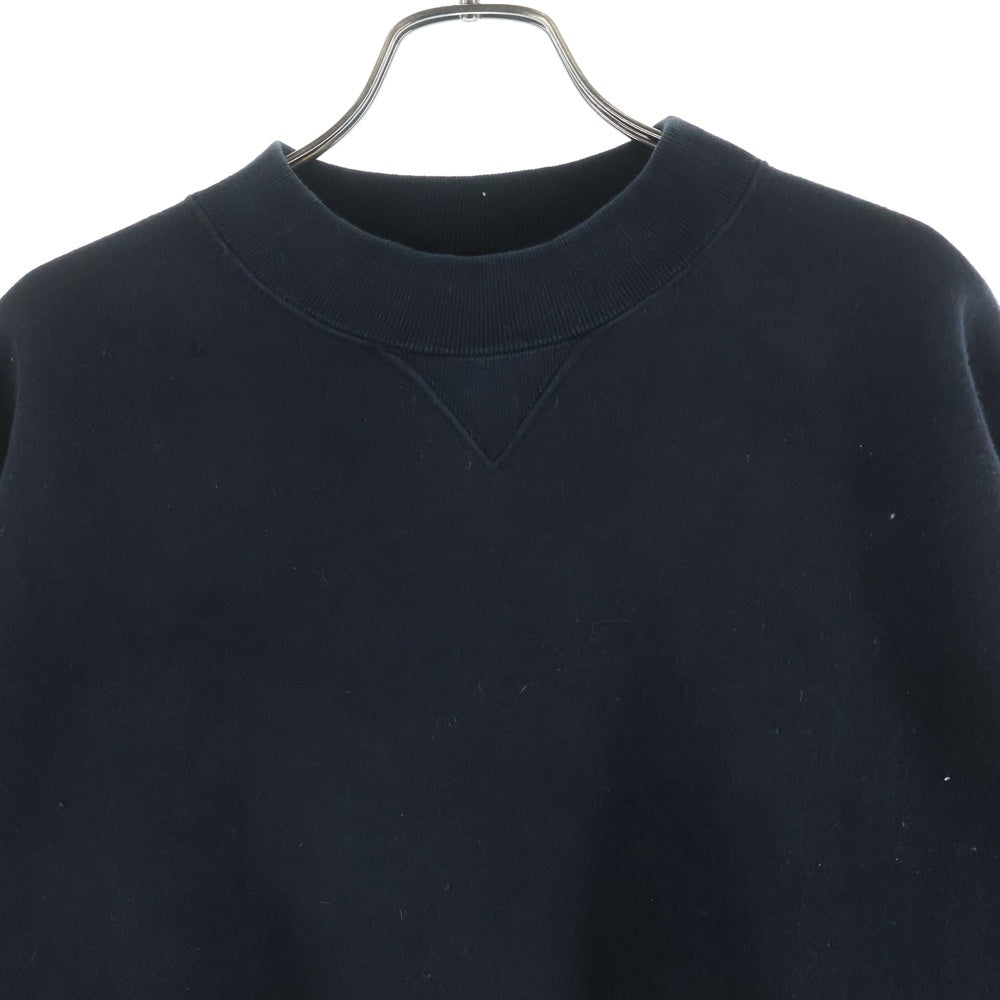 Sacai(サカイ) 22AW Studs Sponge Sweat Pullover スタッズ クルーネック スウェットトレーナー ブラック 22-02865M