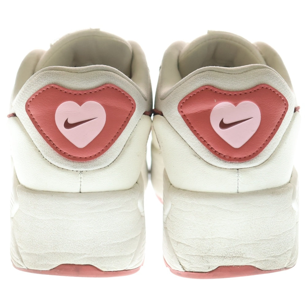 NIKE(ナイキ) AIR MAX90 LV8 SE SAIL エアマックス90 バレンタイン ローカットスニーカー ホワイト US8/25cm FZ5164-133