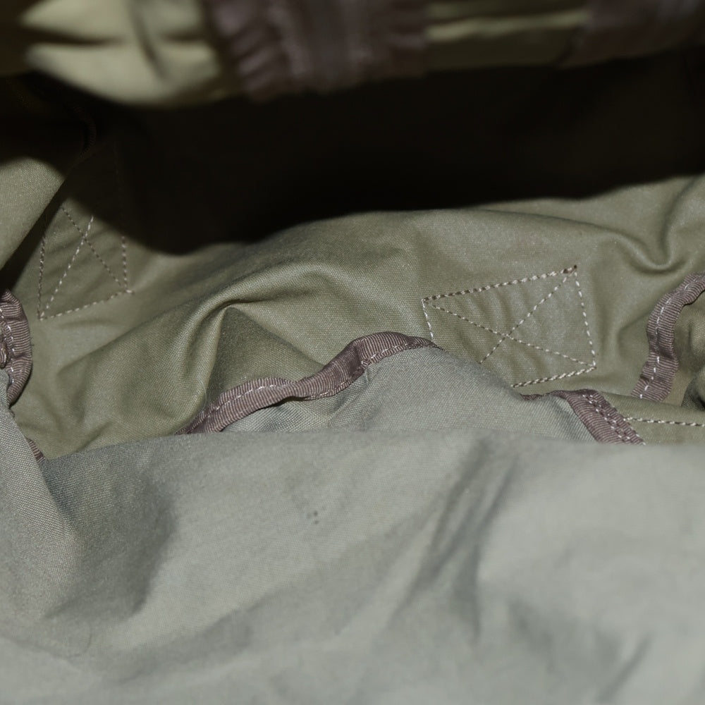 PORTER(ポーター) ×HIKE ハイク コットン ダッフル バックパック リュック カーキ