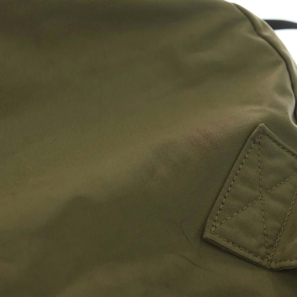 PORTER(ポーター) ×HIKE ハイク コットン ダッフル バックパック リュック カーキ