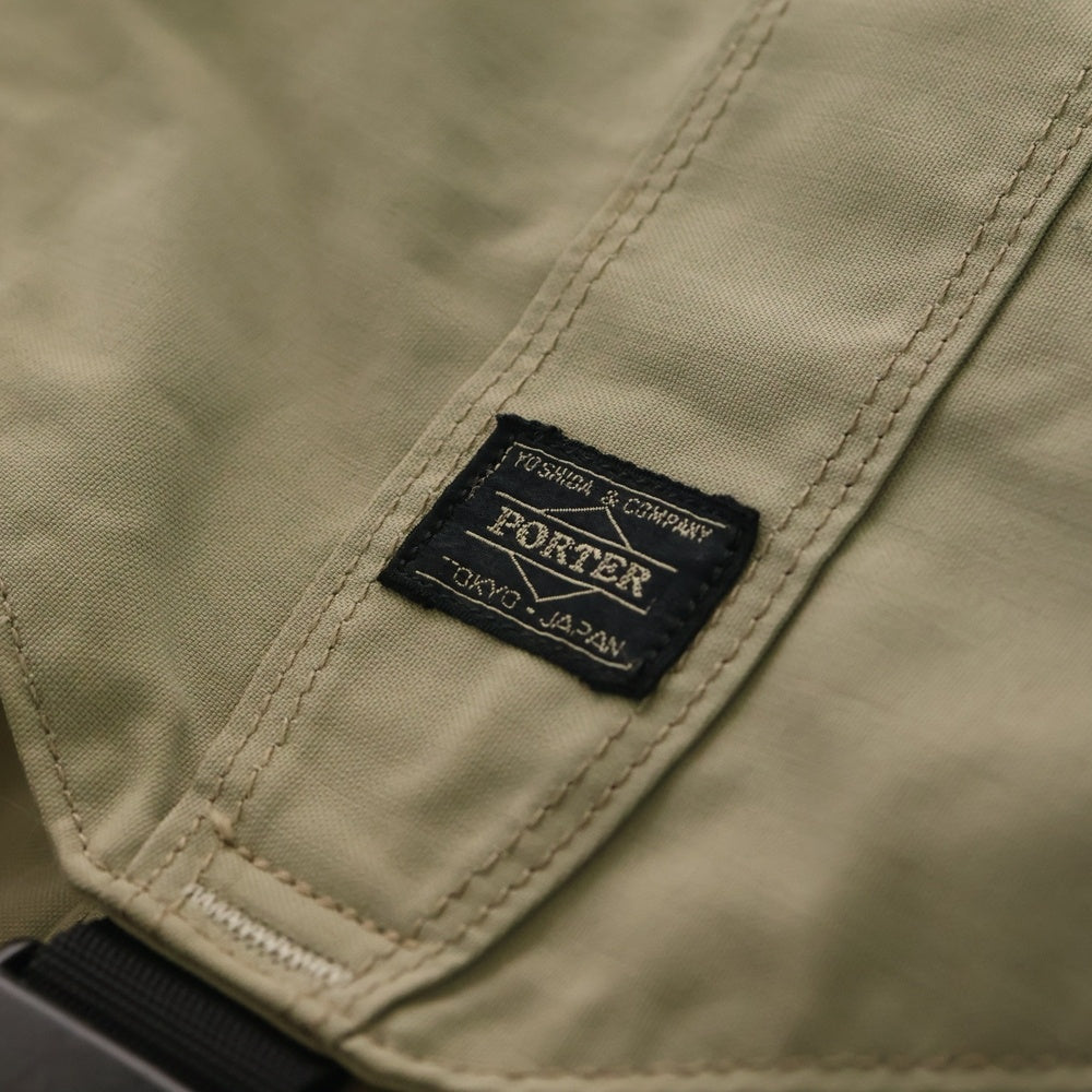 PORTER(ポーター) ×HIKE ハイク コットン ダッフル バックパック リュック カーキ