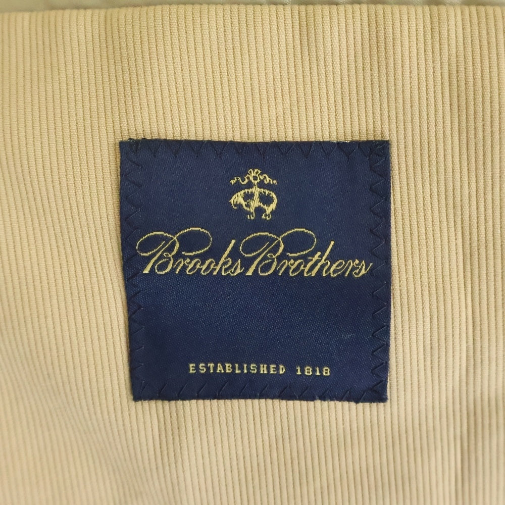 BROOKS BROTHERS(ブルックス ブラザーズ) 2B コットン シングル テーラードジャケット ブラウン 19-18-8152