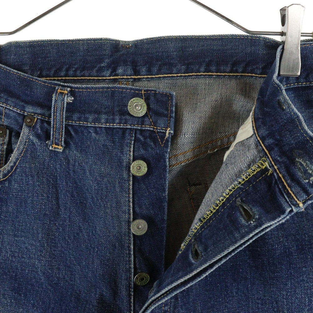 Levi's(リーバイス) 60S 501 BIG E TYPE S ボタン裏2 タイプS 紙パッチ Vステッチ ヴィンテージ ボタンフライデニムパンツ インディゴ