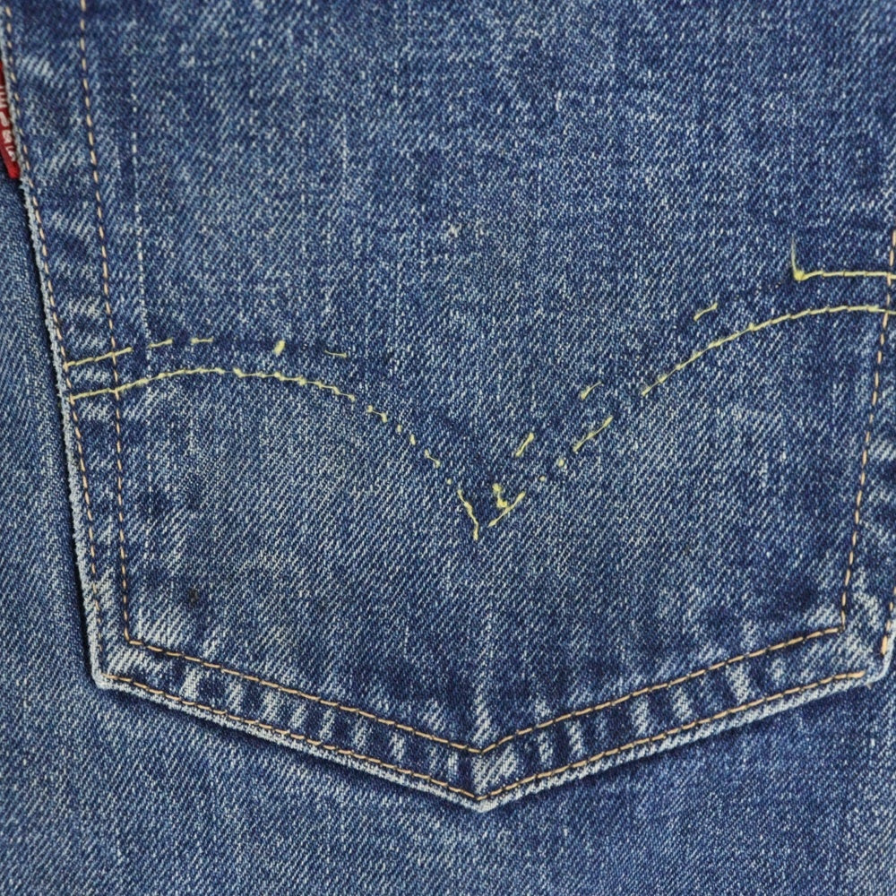 Levi's(リーバイス) 60S 501 BIG E TYPE S ボタン裏2 タイプS 紙パッチ Vステッチ ヴィンテージ ボタンフライデニムパンツ インディゴ