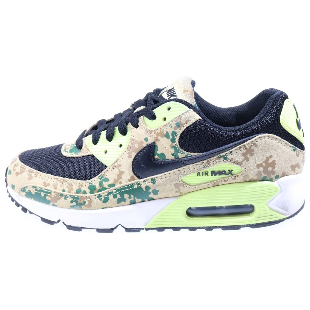 NIKE(ナイキ) AIR MAX 90 PRM エアマックス90 プレミアム ローカットスニーカー カモxイエロー IF1721 700 US8/26cm