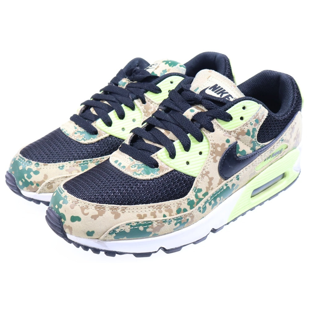 NIKE(ナイキ) AIR MAX 90 PRM エアマックス90 プレミアム ローカットスニーカー カモxイエロー IF1721 700 US8/26cm